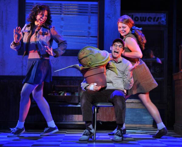Little Shop of Horrors   lighting design by Jason Lyons, KC Rep