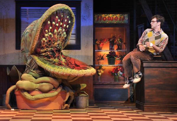 Little Shop of Horrors   lighting design by Jason Lyons, KC Rep