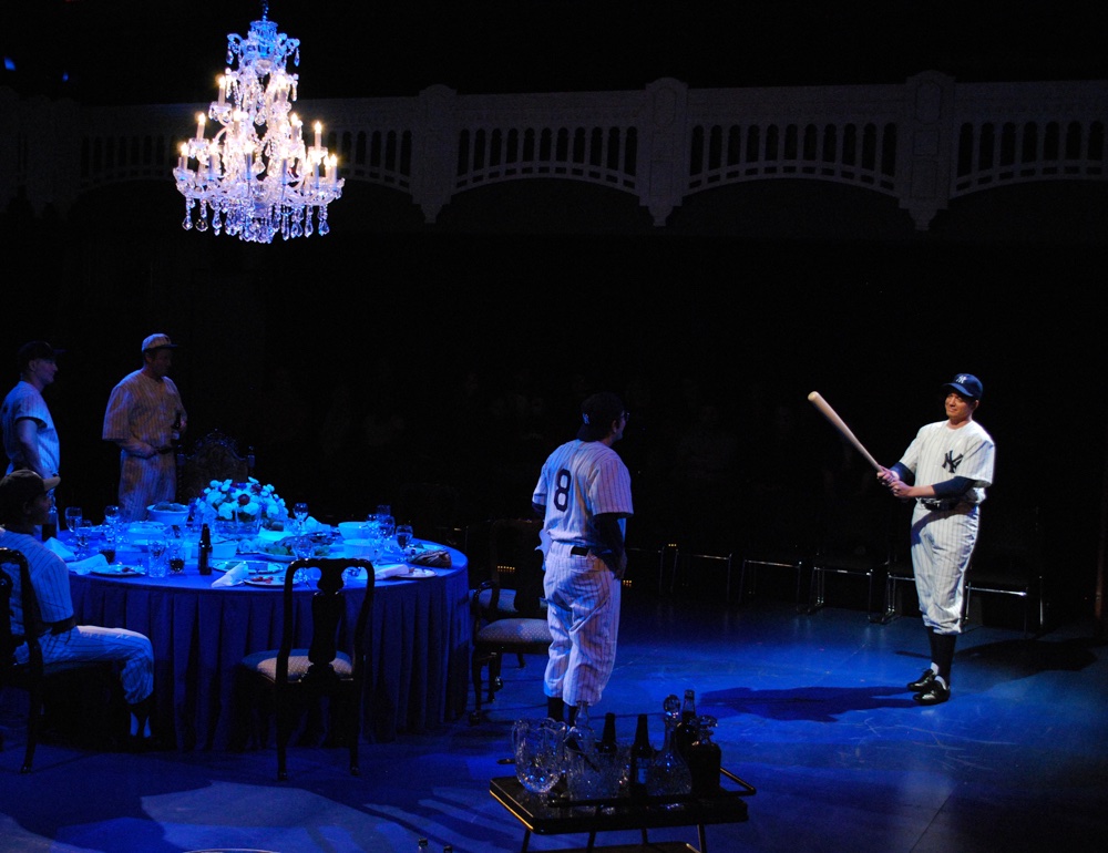 Bronx Bombers lighting design by Jason Lyons, Primary Stages