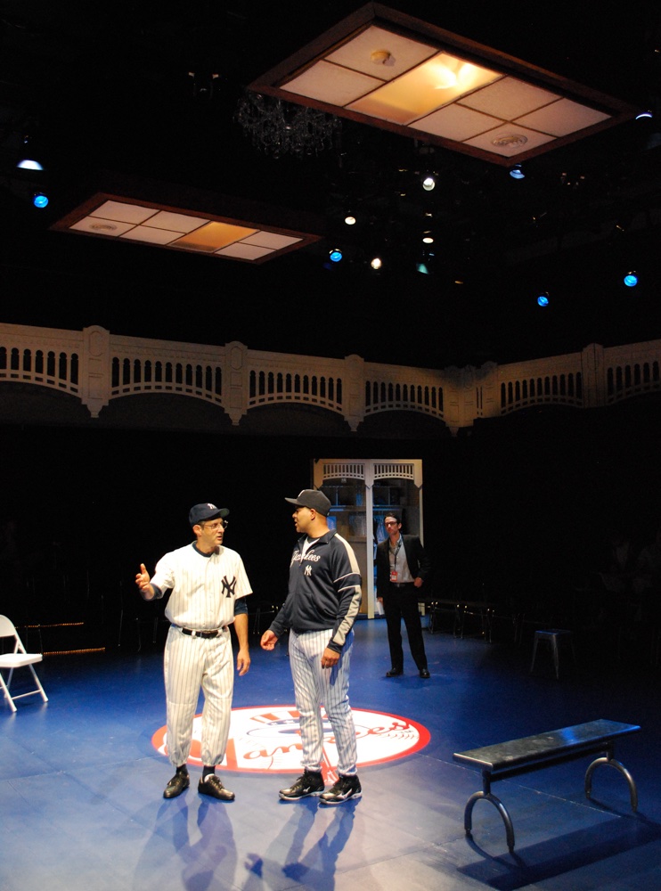 Bronx Bombers lighting design by Jason Lyons, Primary Stages
