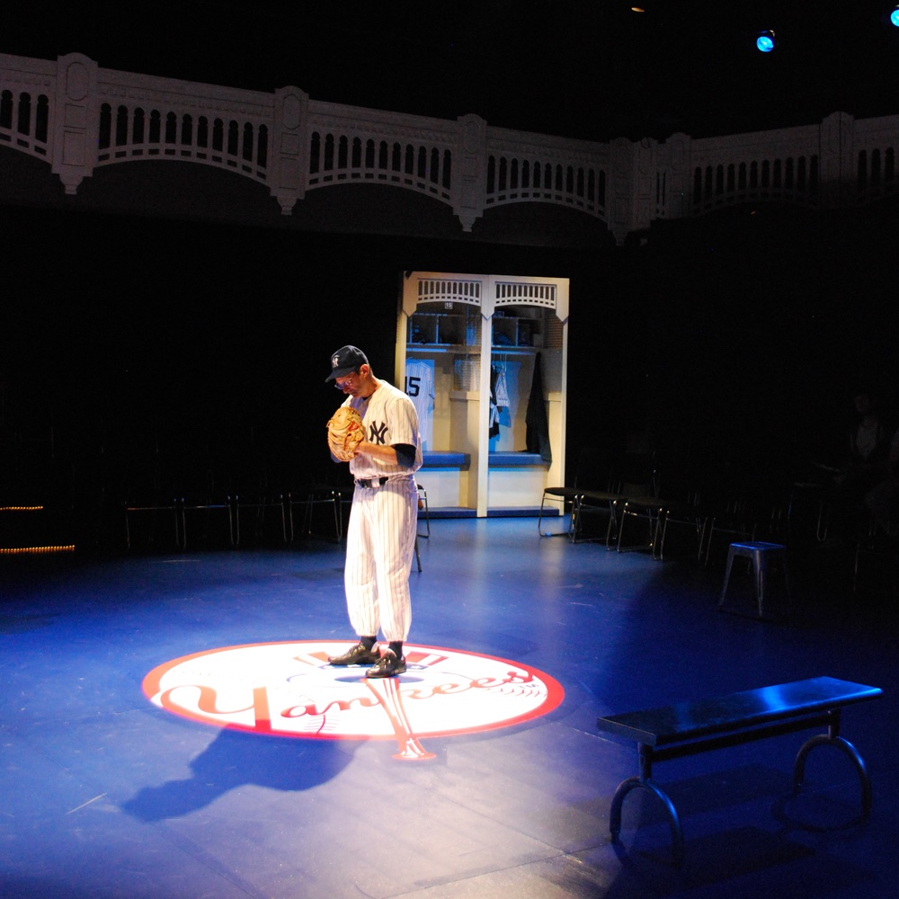 Bronx Bombers lighting design by Jason Lyons, Primary Stages