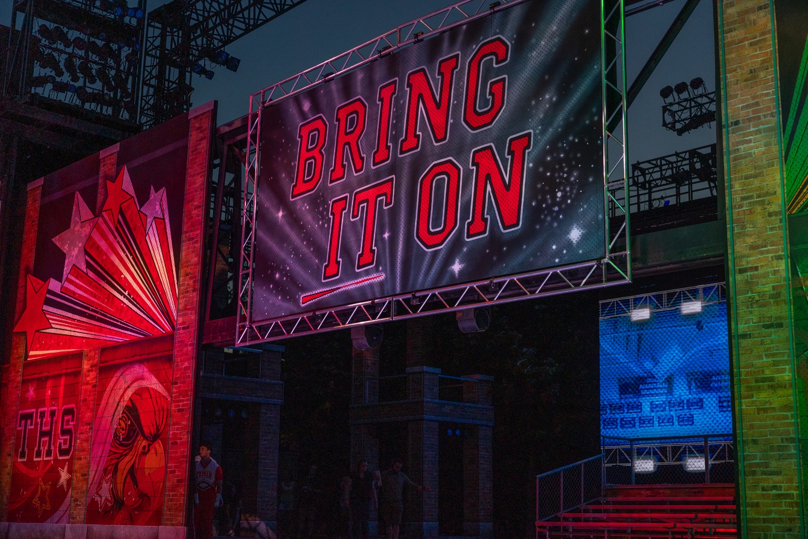 Bring It On lighting design by Jason Lyons, The Muny
