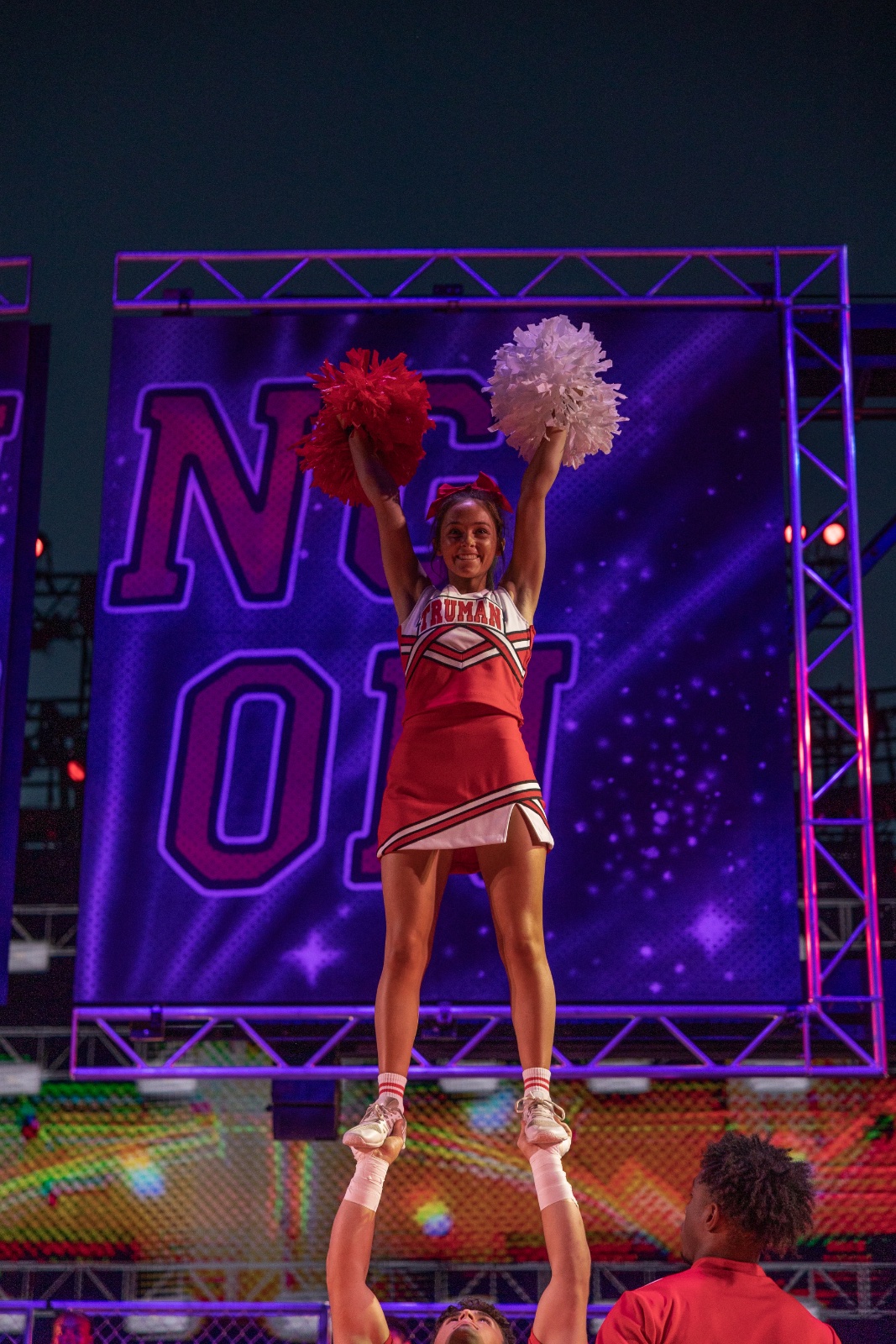 Bring It On lighting design by Jason Lyons, The Muny