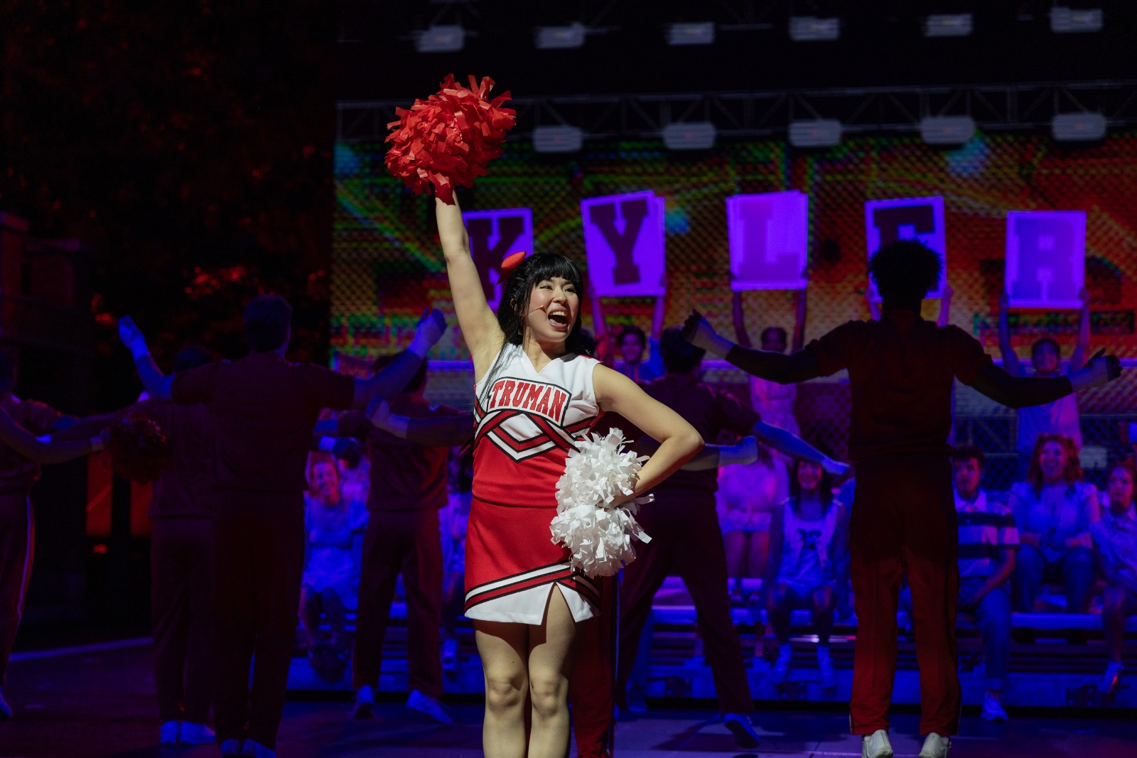 Bring It On lighting design by Jason Lyons, The Muny