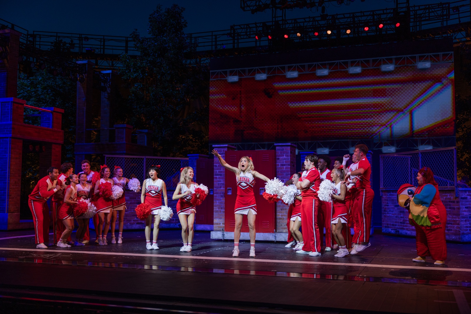 Bring It On lighting design by Jason Lyons, The Muny