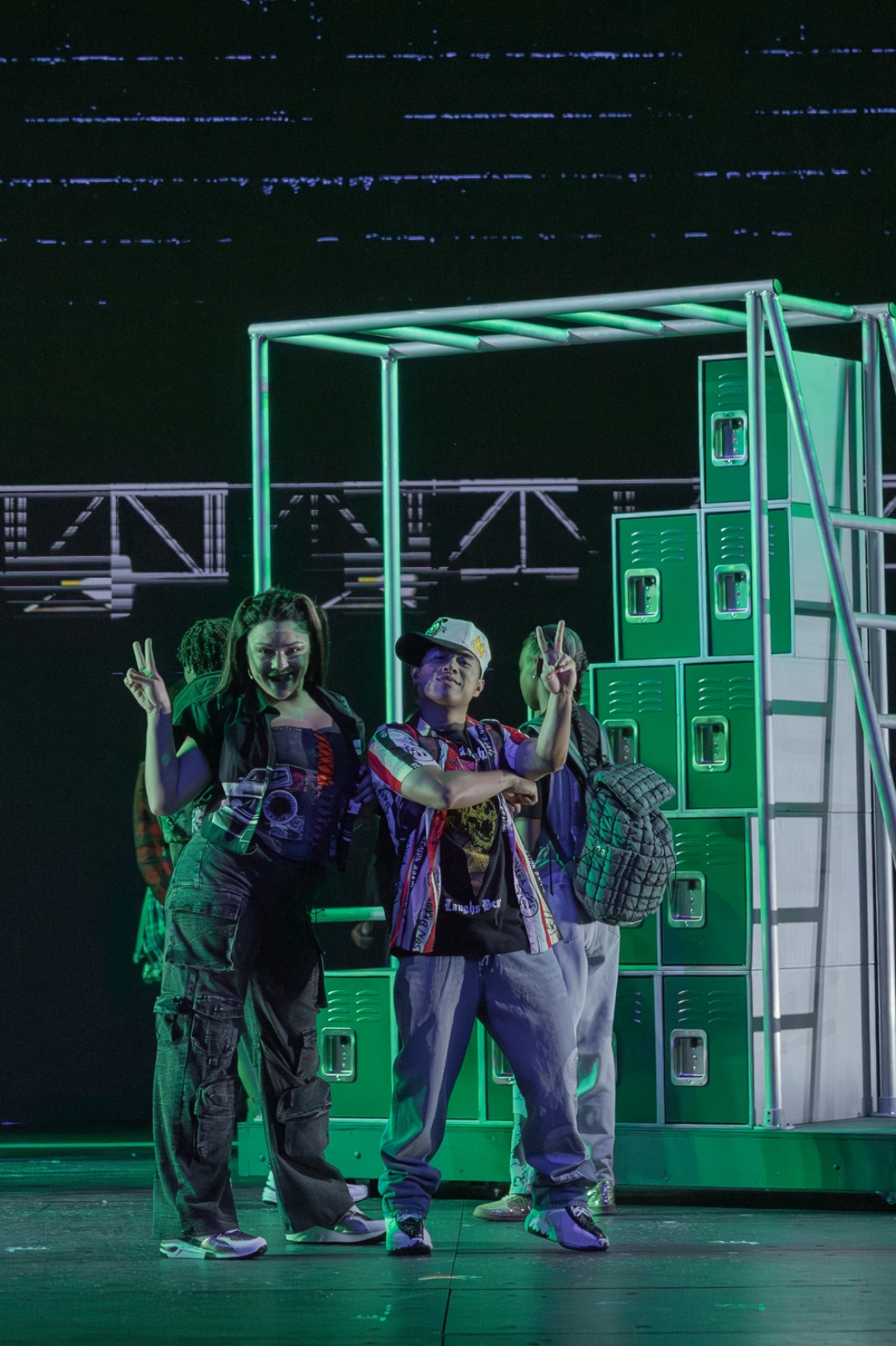 Bring It On lighting design by Jason Lyons, The Muny