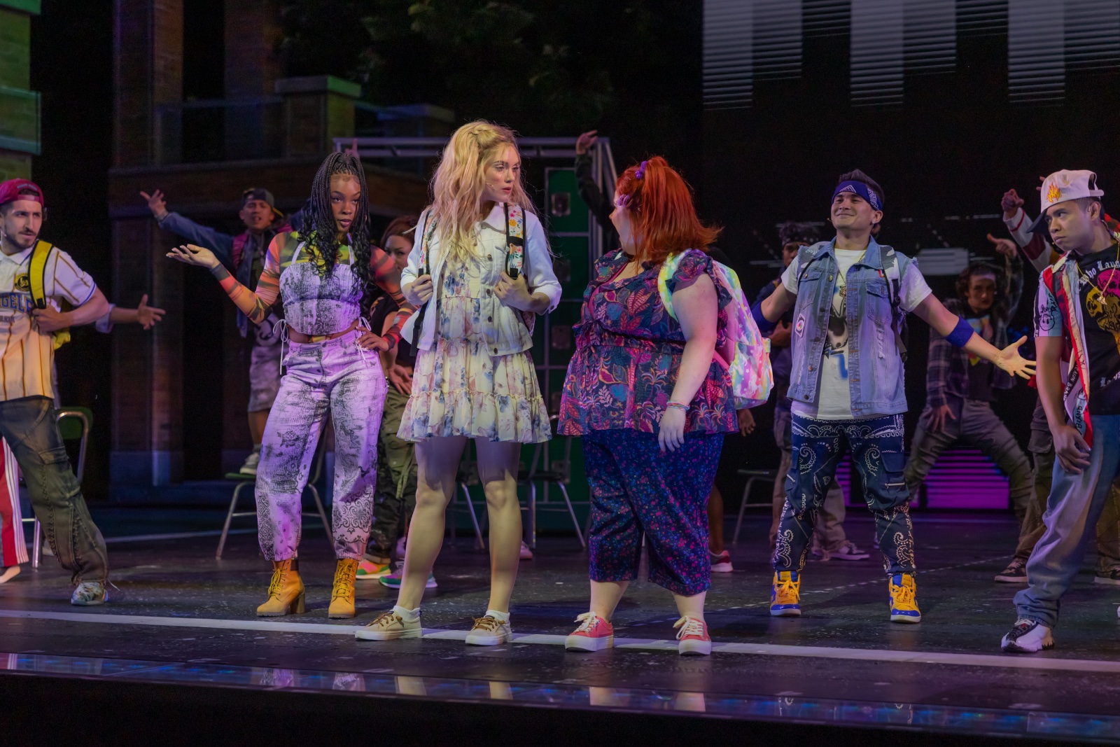 Bring It On lighting design by Jason Lyons, The Muny