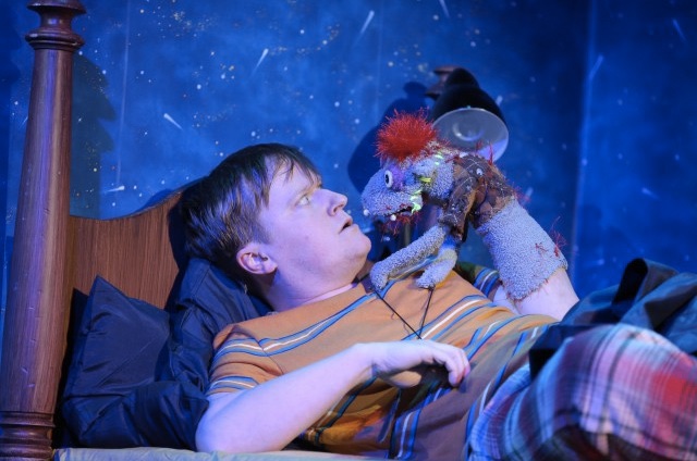 Hand To God  lighting design by Jason Lyons, Manhattan Class Company