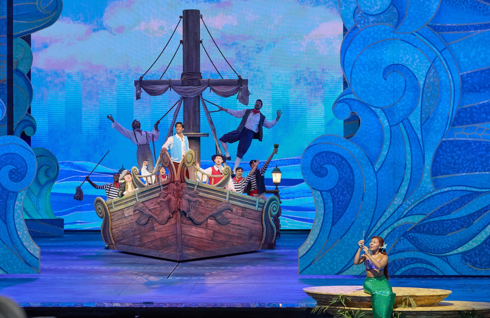 The Little Mermaid lighting design by Jason Lyons, The Muny