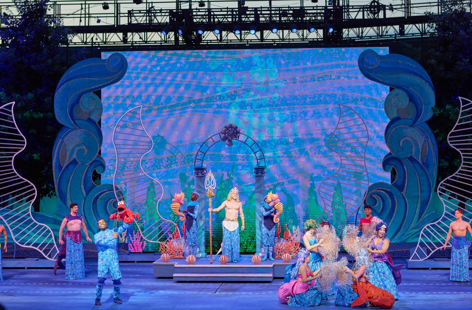 The Little Mermaid lighting design by Jason Lyons, The Muny