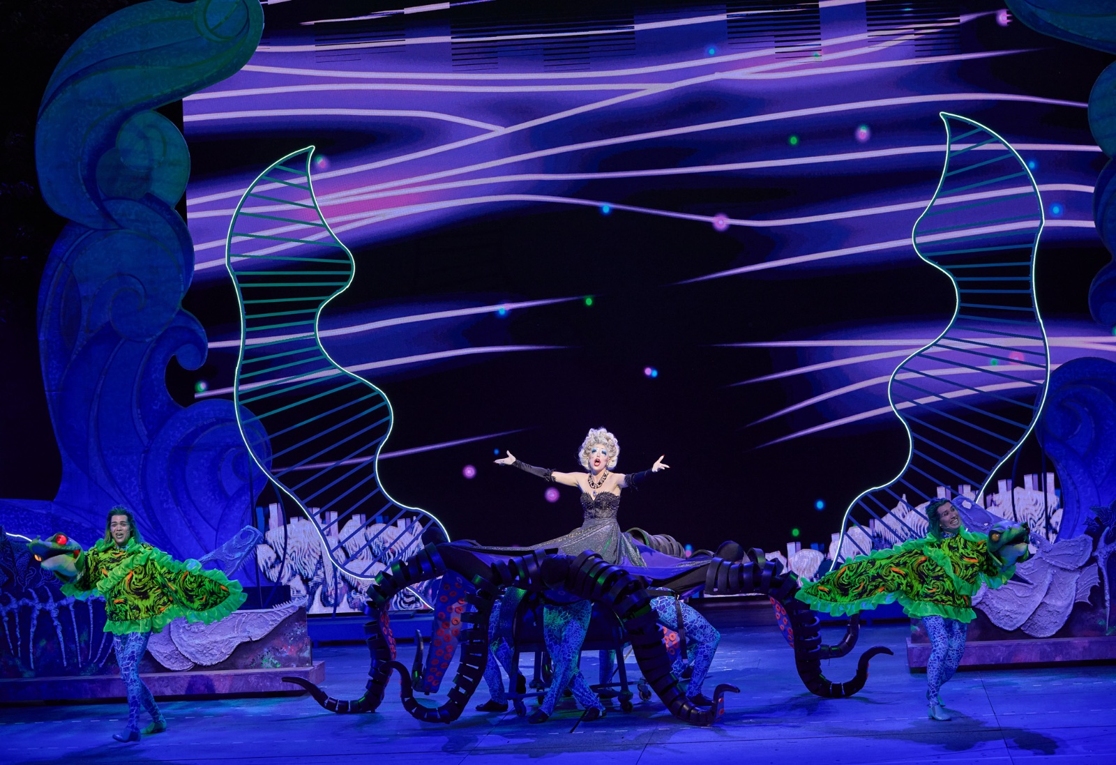 The Little Mermaid lighting design by Jason Lyons, The Muny