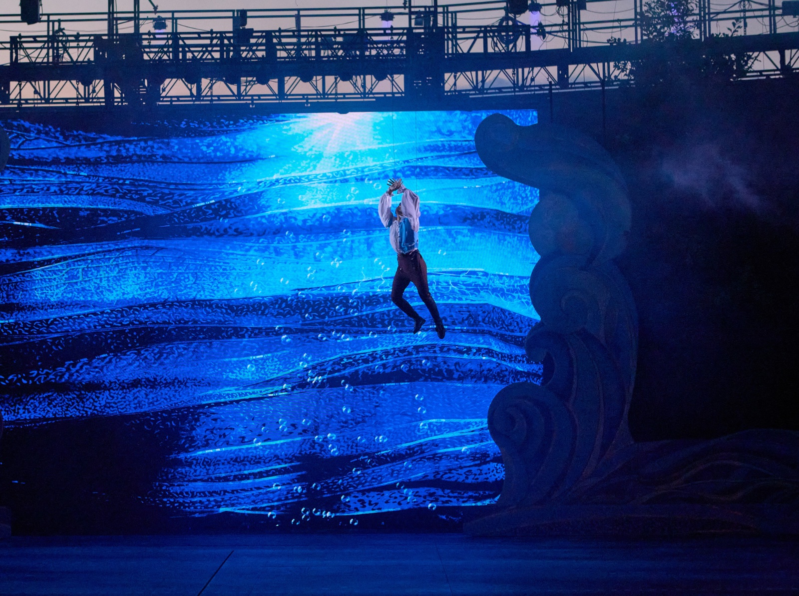 The Little Mermaid lighting design by Jason Lyons, The Muny