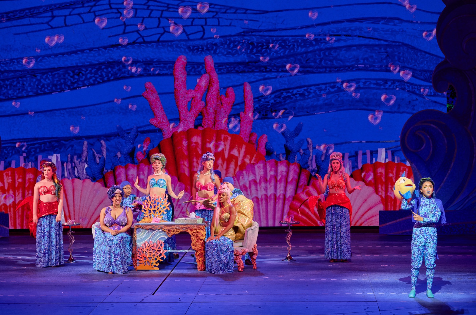 The Little Mermaid lighting design by Jason Lyons, The Muny