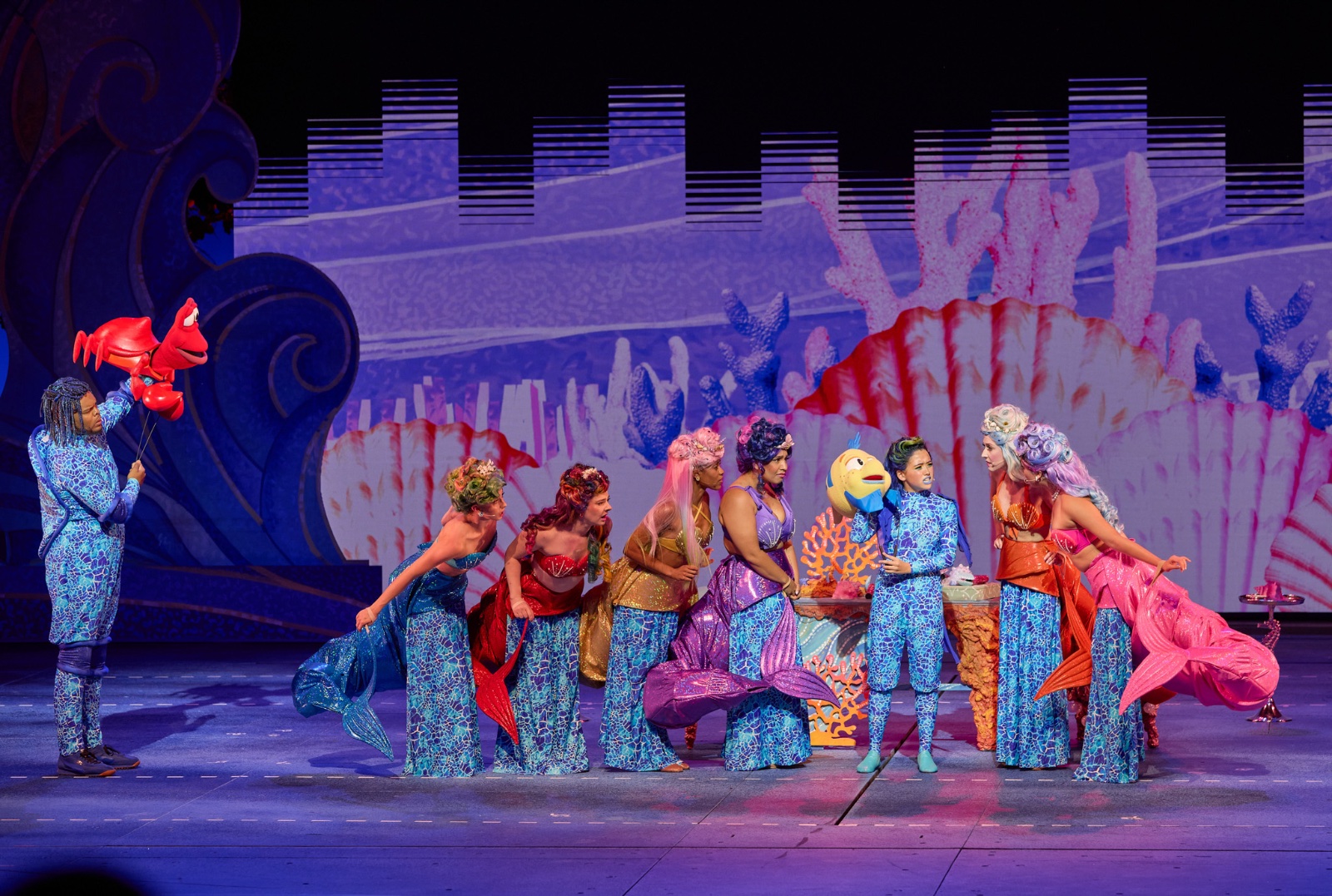 The Little Mermaid lighting design by Jason Lyons, The Muny