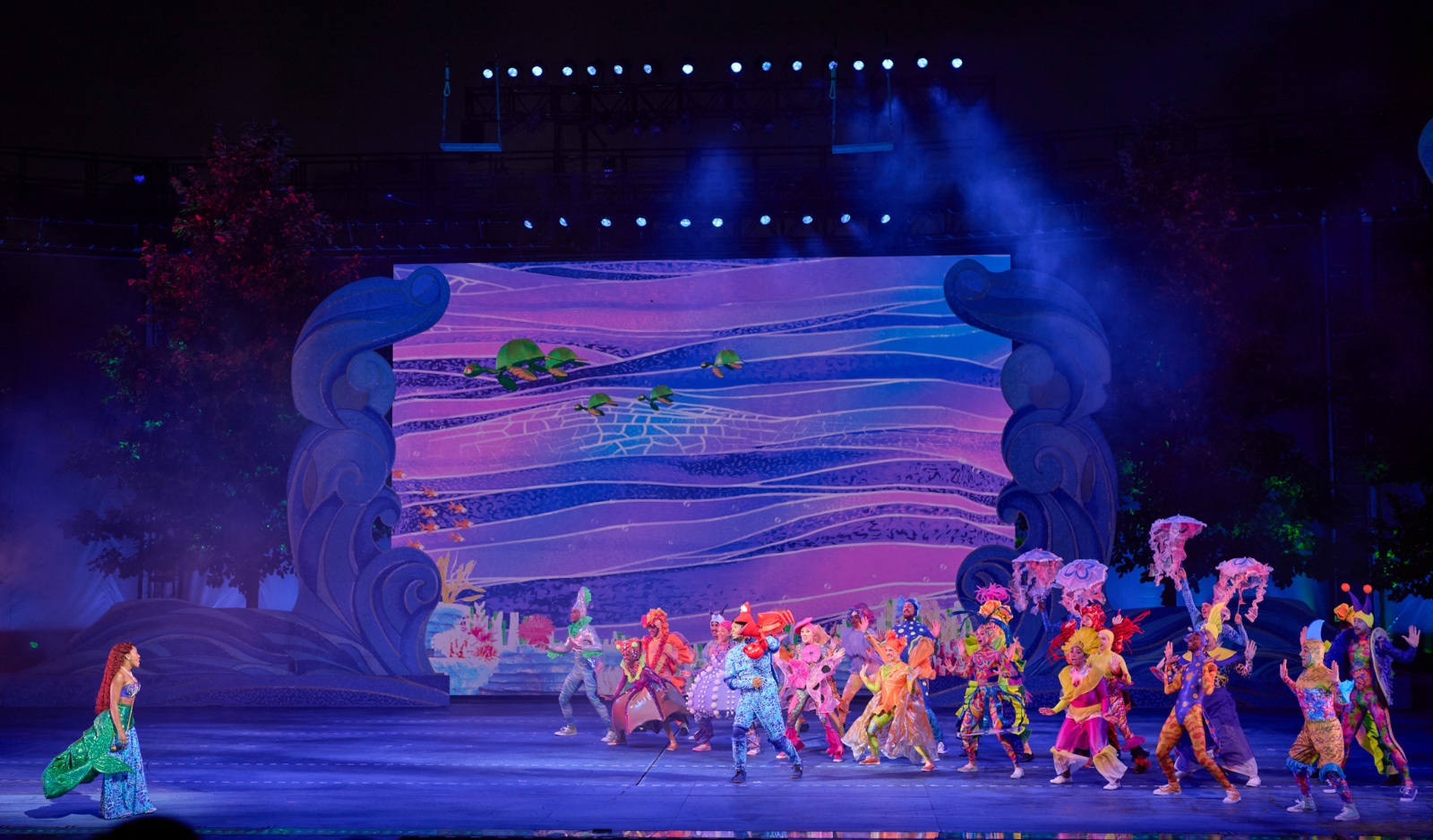 The Little Mermaid lighting design by Jason Lyons, The Muny