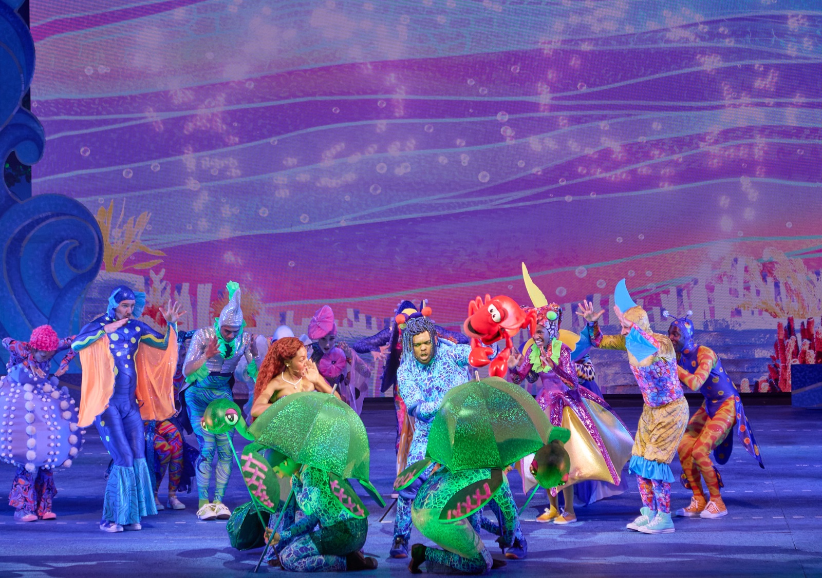 The Little Mermaid lighting design by Jason Lyons, The Muny