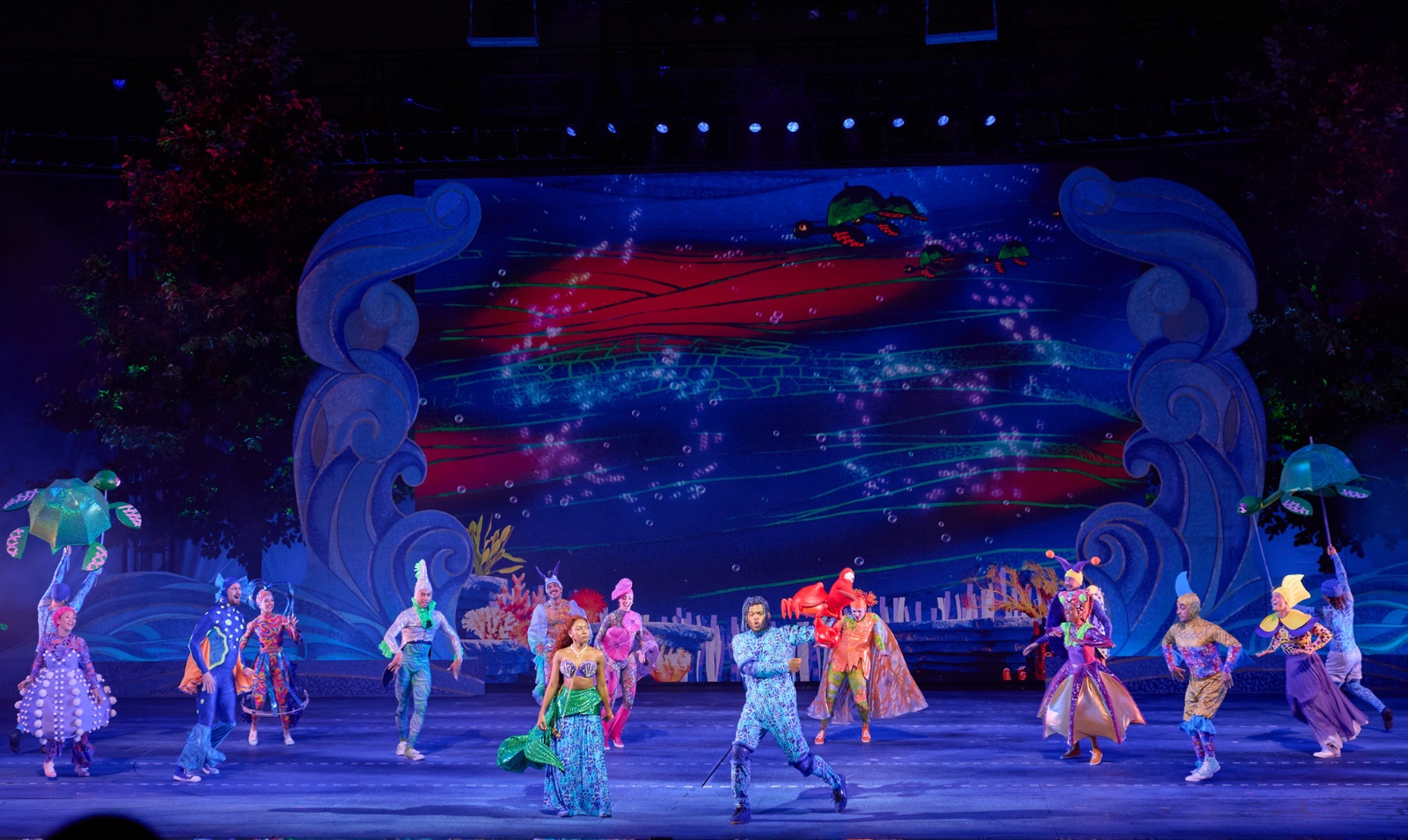 The Little Mermaid lighting design by Jason Lyons, The Muny