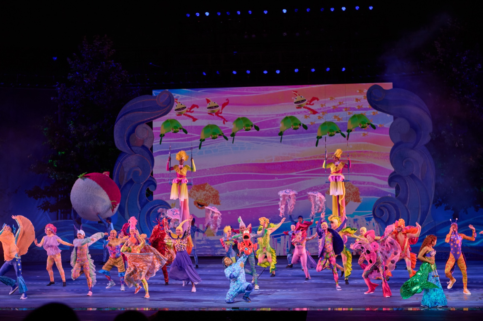 The Little Mermaid lighting design by Jason Lyons, The Muny