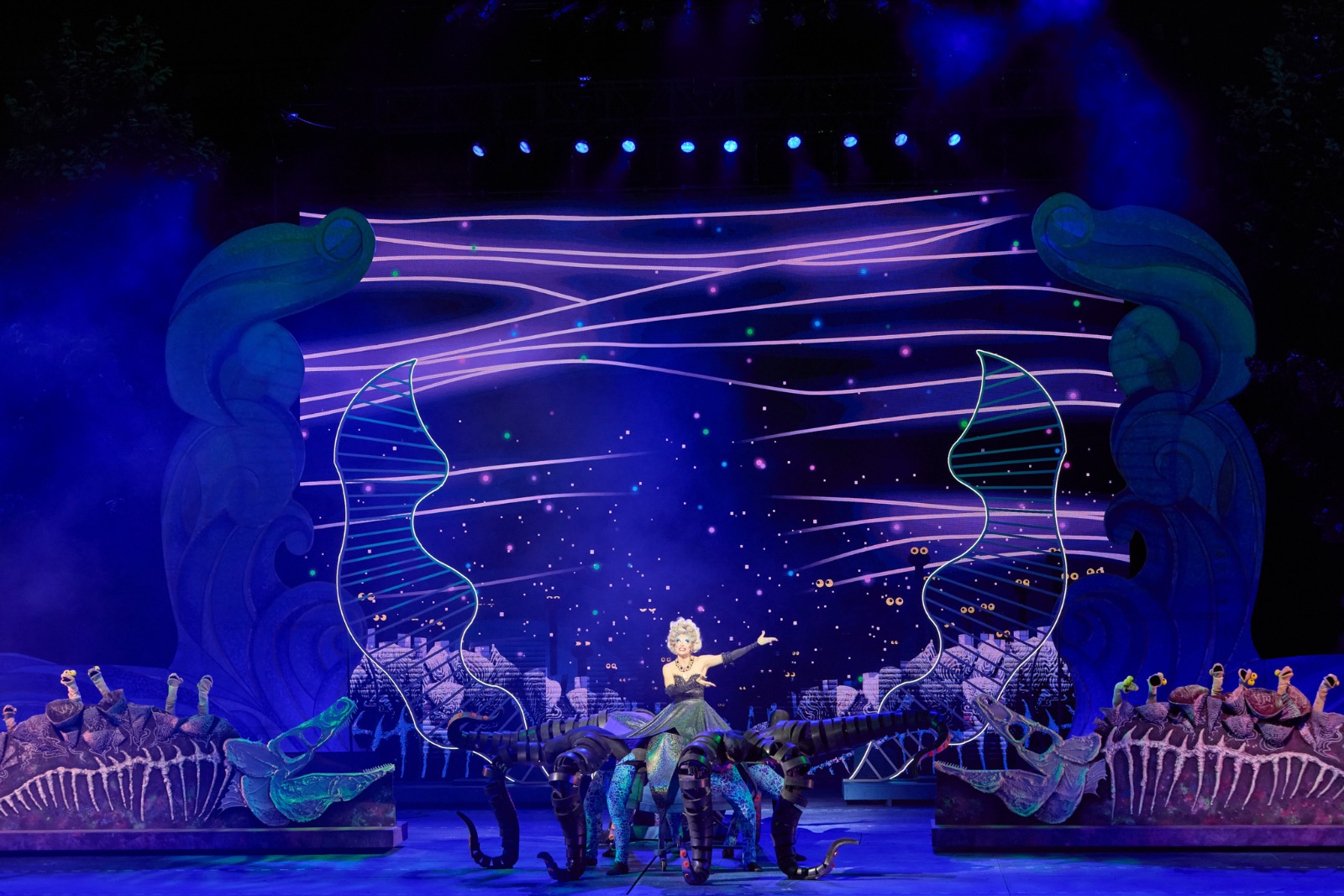 The Little Mermaid lighting design by Jason Lyons, The Muny