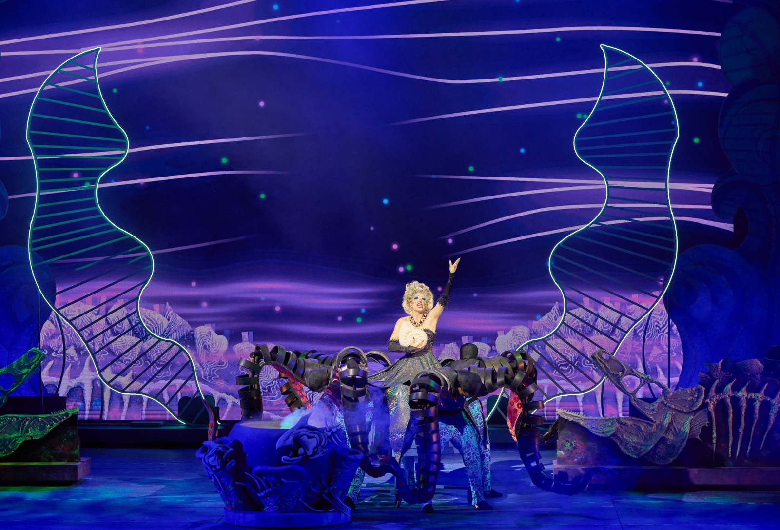 The Little Mermaid lighting design by Jason Lyons, The Muny
