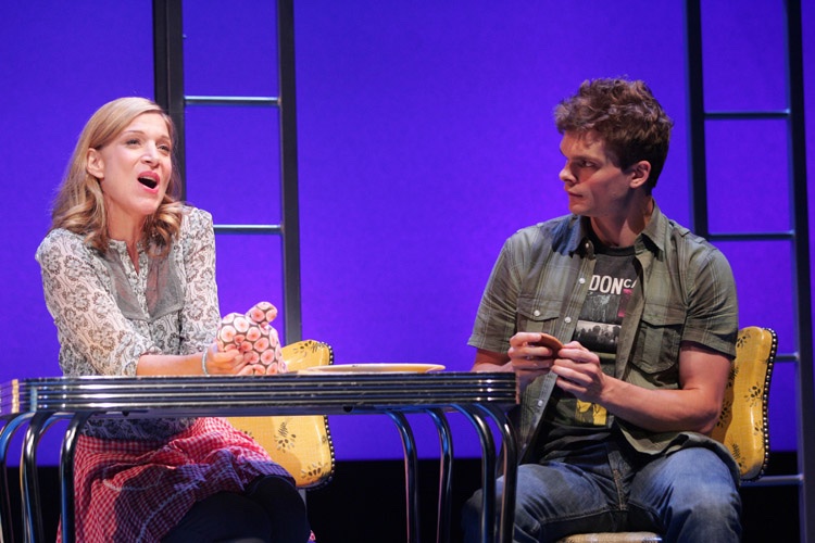 The Unauthorized Autobiography of Samantha Brown lighting design by Jason Lyons, Goodspeed