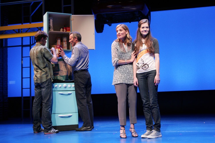 The Unauthorized Autobiography of Samantha Brown lighting design by Jason Lyons, Goodspeed