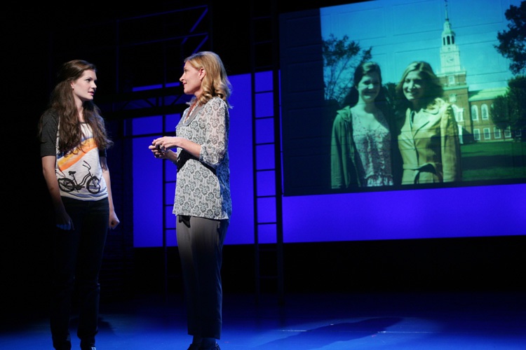 The Unauthorized Autobiography of Samantha Brown lighting design by Jason Lyons, Goodspeed