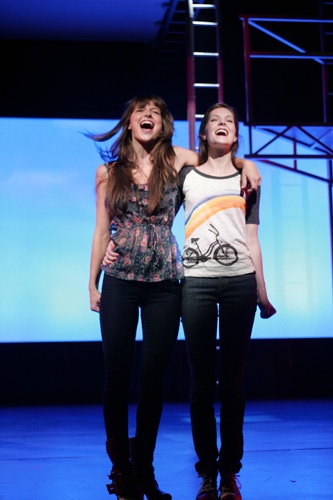 The Unauthorized Autobiography of Samantha Brown lighting design by Jason Lyons, Goodspeed
