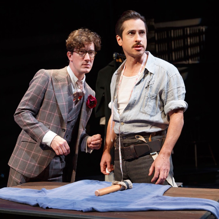 Important Hats of the 20th Century lighting design by Jason Lyons, Manhattan Theater Club