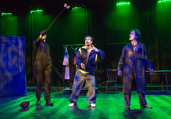 Important Hats of the 20th Century lighting design by Jason Lyons, Manhattan Theater Club