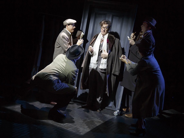 Important Hats of the 20th Century lighting design by Jason Lyons, Manhattan Theater Club