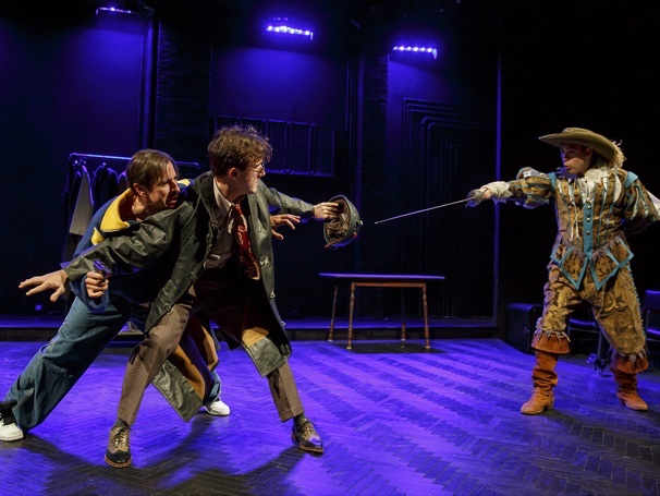 Important Hats of the 20th Century lighting design by Jason Lyons, Manhattan Theater Club