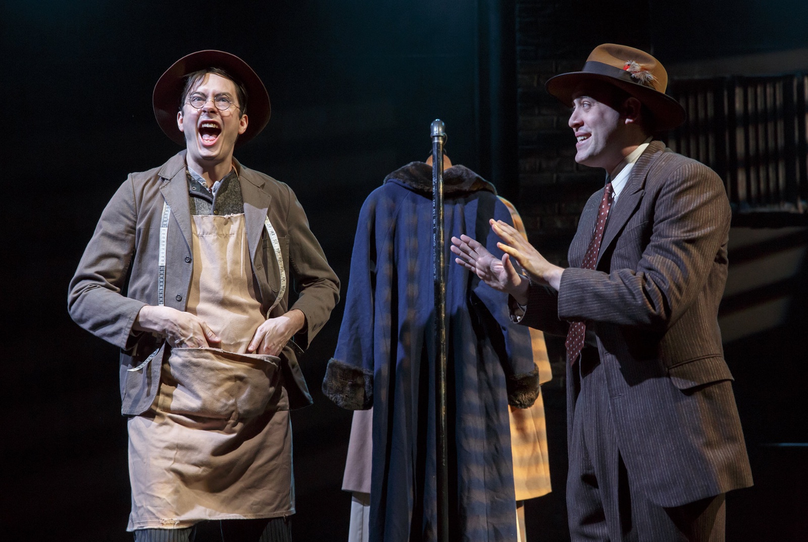 Important Hats of the 20th Century lighting design by Jason Lyons, Manhattan Theater Club