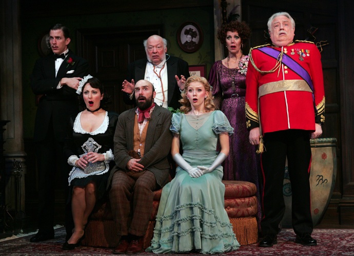 Somethings Afoot   lighting design by Jason Lyons, Goodspeed