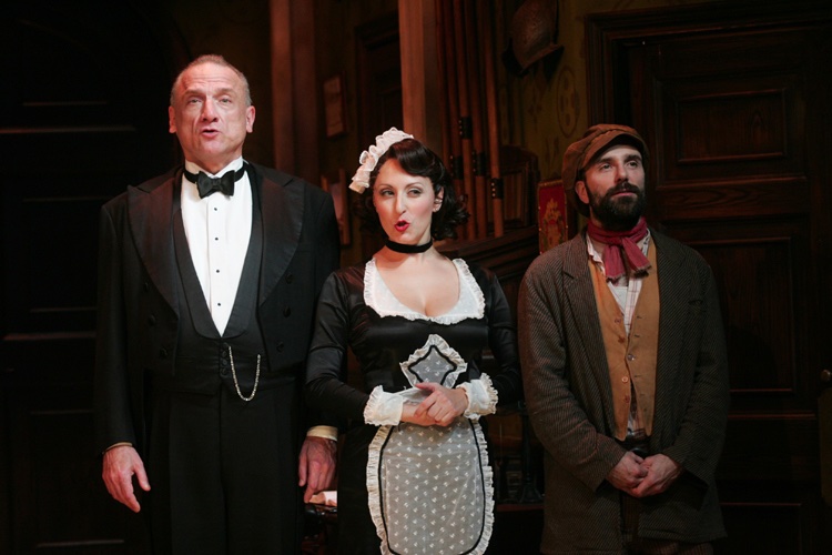 Somethings Afoot   lighting design by Jason Lyons, Goodspeed