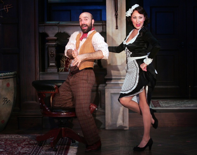 Somethings Afoot   lighting design by Jason Lyons, Goodspeed