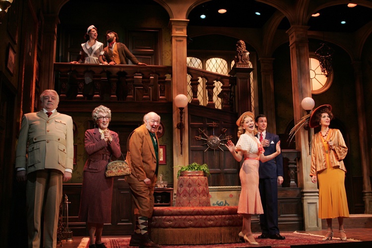 Somethings Afoot   lighting design by Jason Lyons, Goodspeed