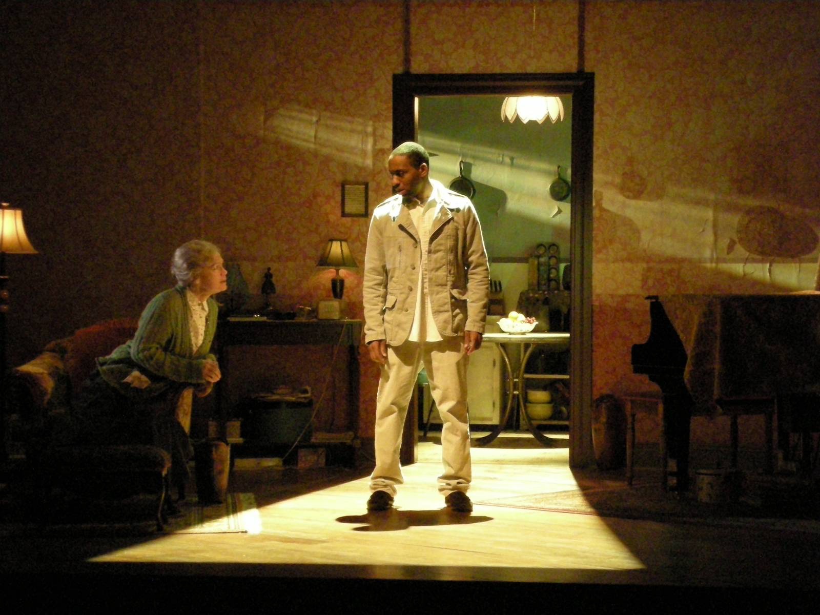 The Piano Teacher lighting design by Jason Lyons, South Coast Rep