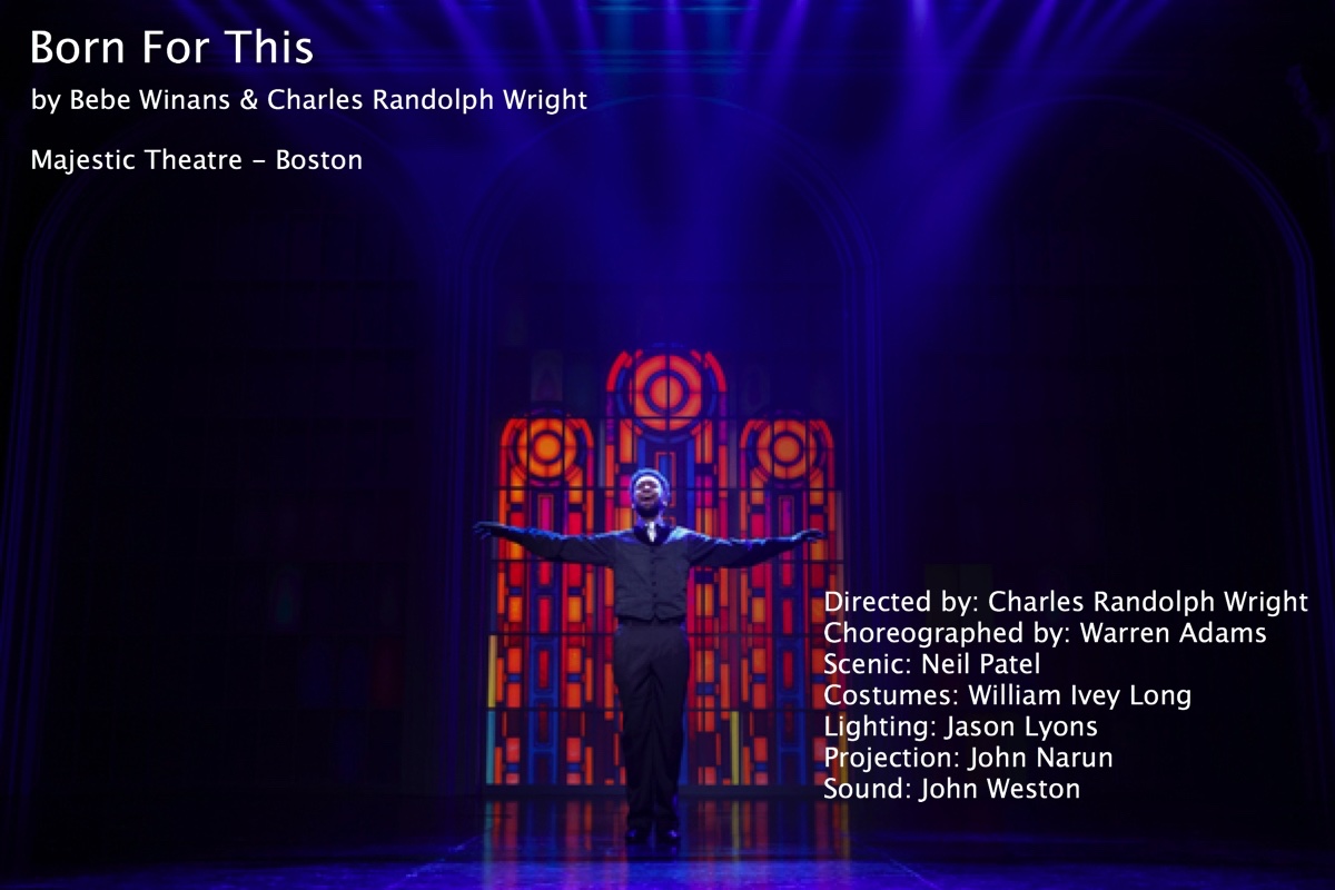 Born For This lighting design by Jason Lyons, Majestic Theater, Boston