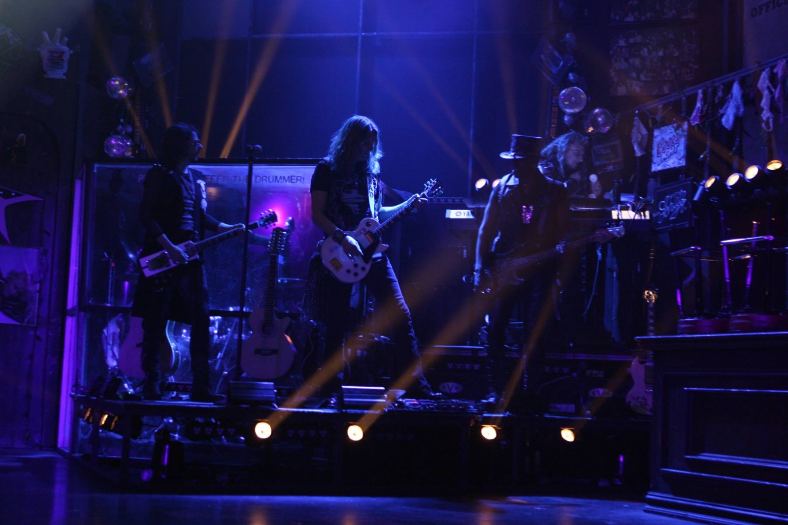 Rock of Ages lighting design by Jason Lyons, Brooks Atkinson Theater