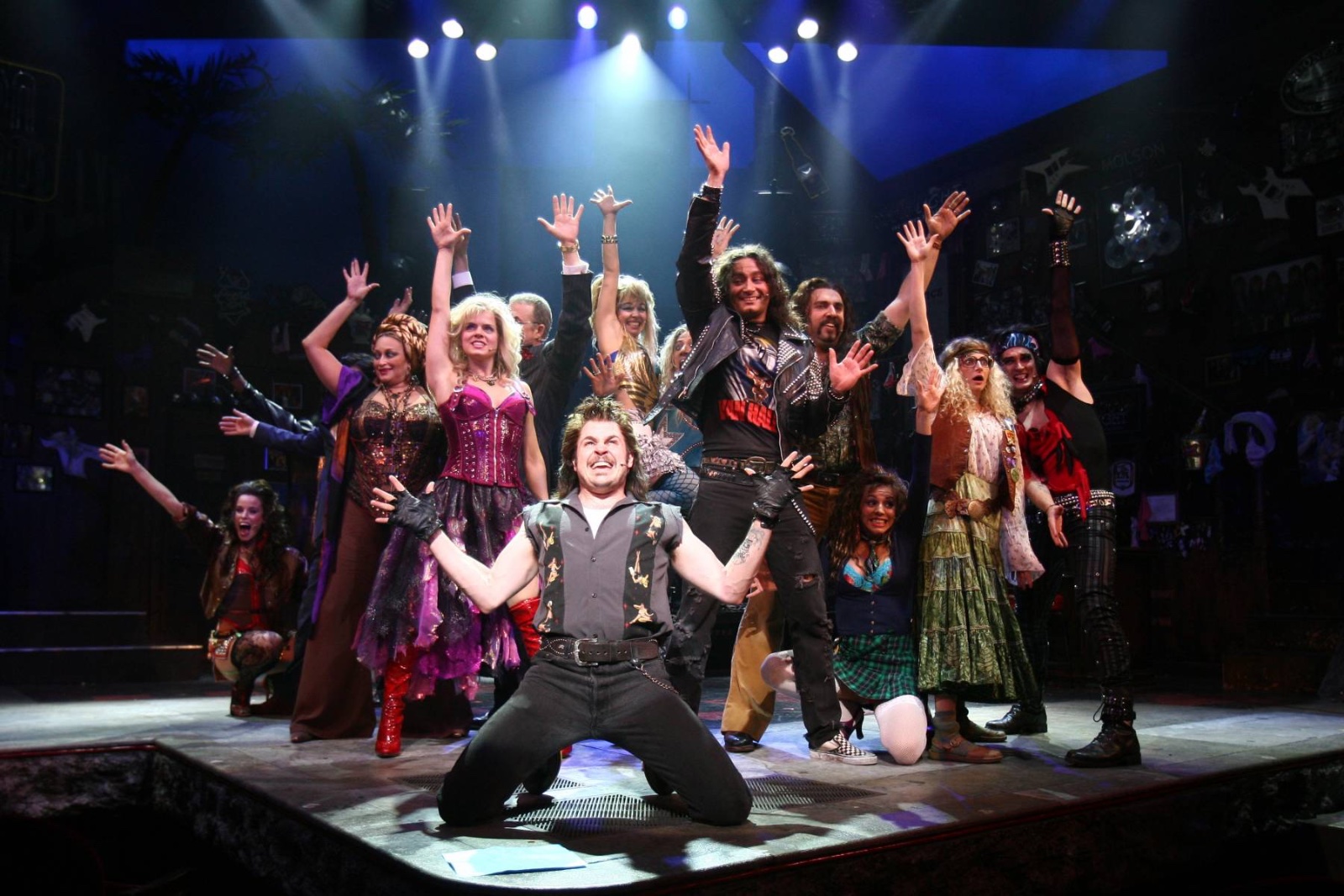 Rock of Ages lighting design by Jason Lyons, Brooks Atkinson Theater