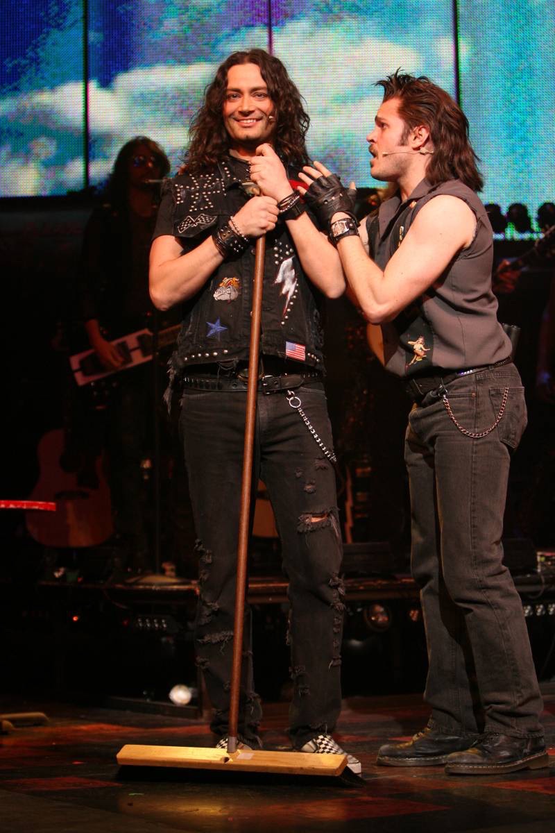 Rock of Ages lighting design by Jason Lyons, Brooks Atkinson Theater
