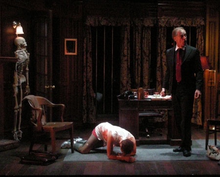 Mindgame    lighting design by Jason Lyons, Soho Playhouse