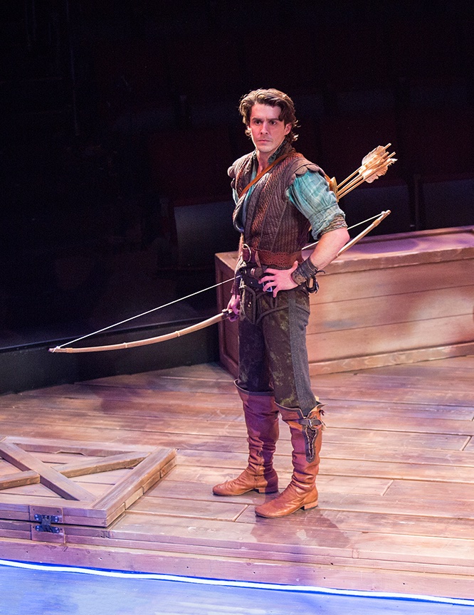 Robin Hood lighting design by Jason Lyons, The Old Globe