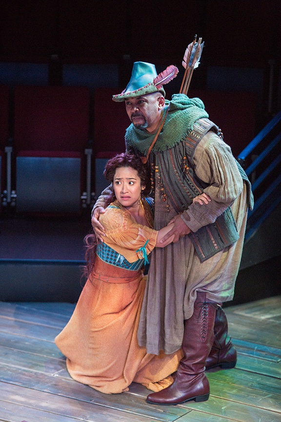 Robin Hood lighting design by Jason Lyons, The Old Globe