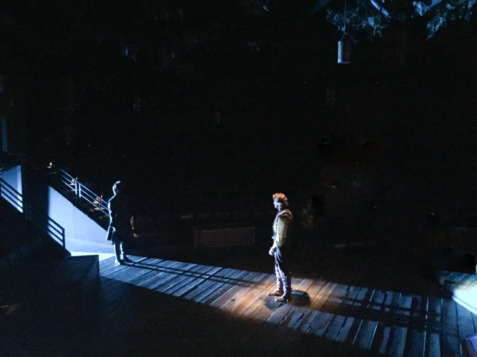 Robin Hood lighting design by Jason Lyons, The Old Globe