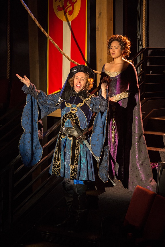 Robin Hood lighting design by Jason Lyons, The Old Globe