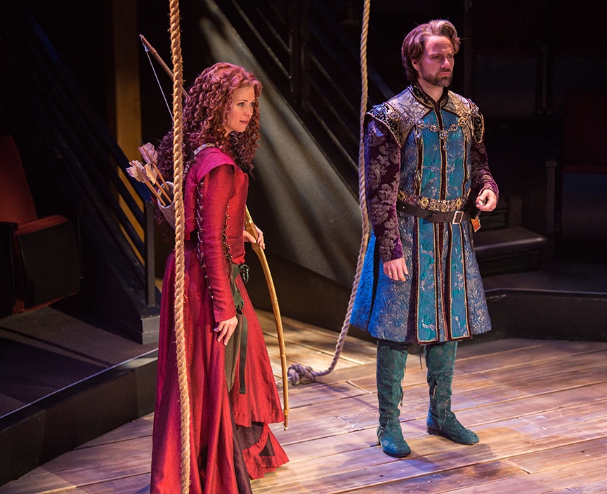Robin Hood lighting design by Jason Lyons, The Old Globe