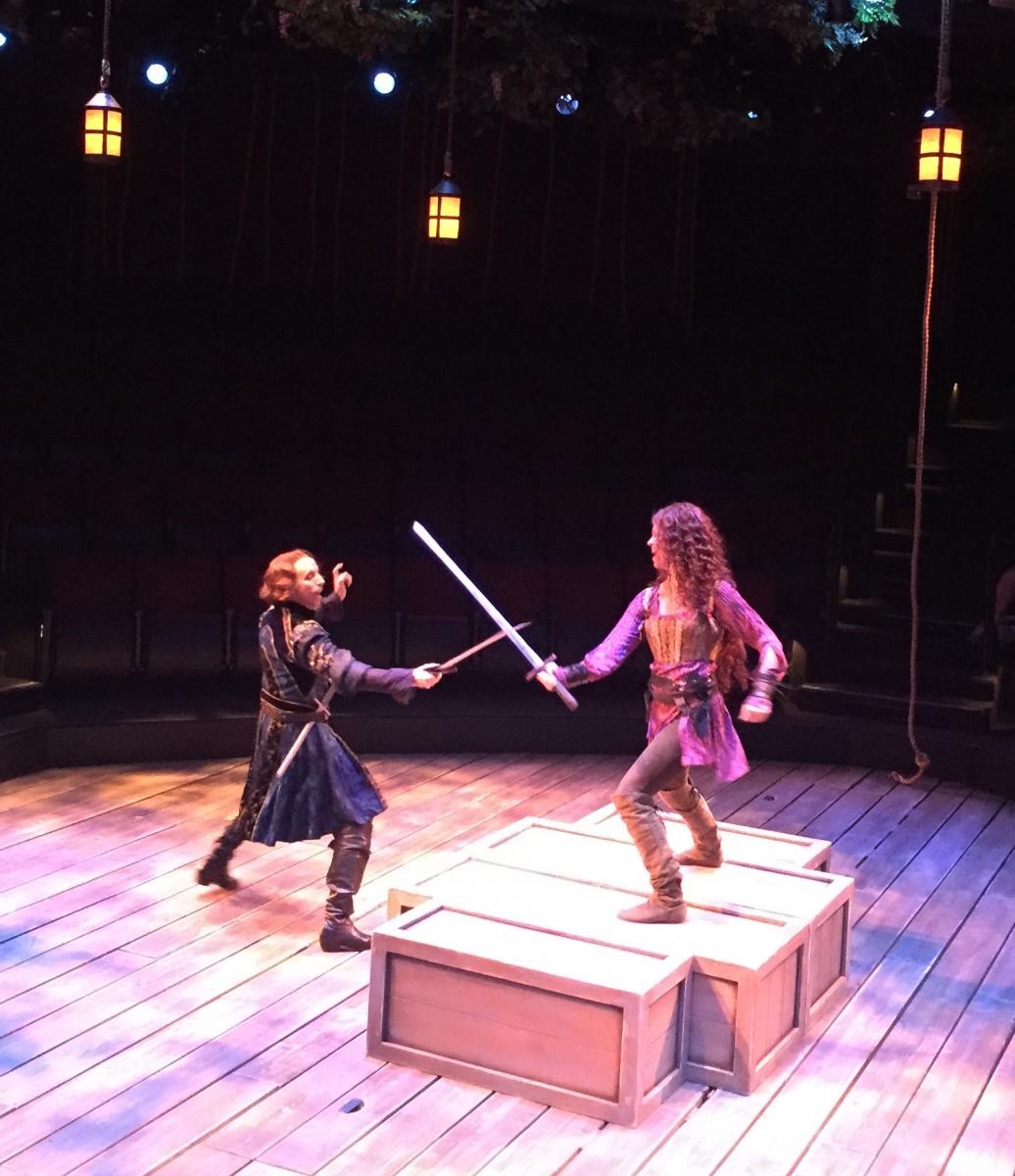 Robin Hood lighting design by Jason Lyons, The Old Globe