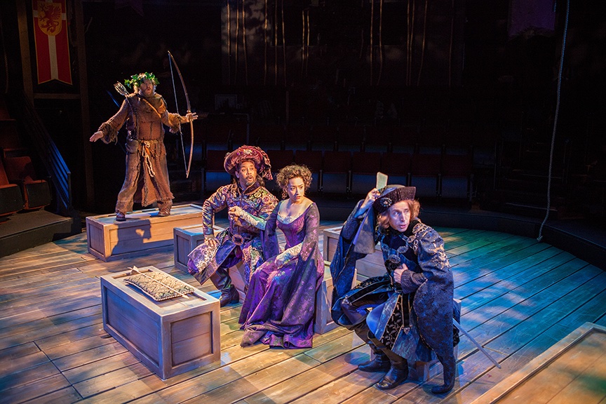 Robin Hood lighting design by Jason Lyons, The Old Globe